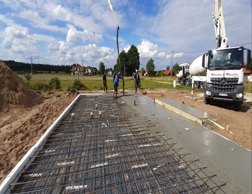 Budowa domu w Porębie Wielkiej