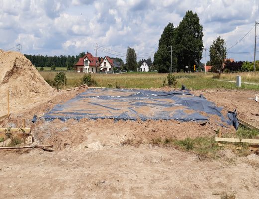 Budowa domu w Porębie Wielkiej