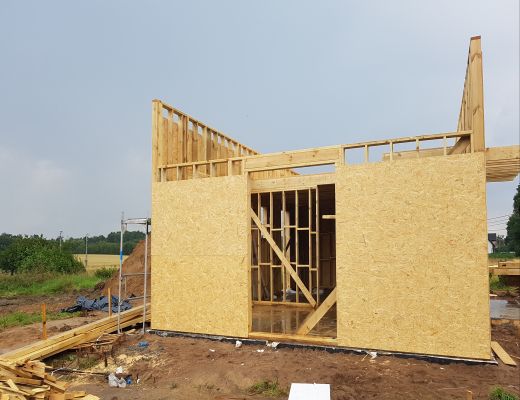 Budowa domu w Porębie Wielkiej