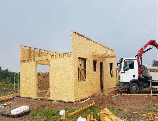 Budowa domu w Porębie Wielkiej