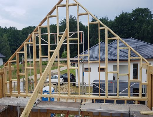 Budowa domu w Porębie Wielkiej