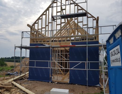 Budowa domu w Porębie Wielkiej