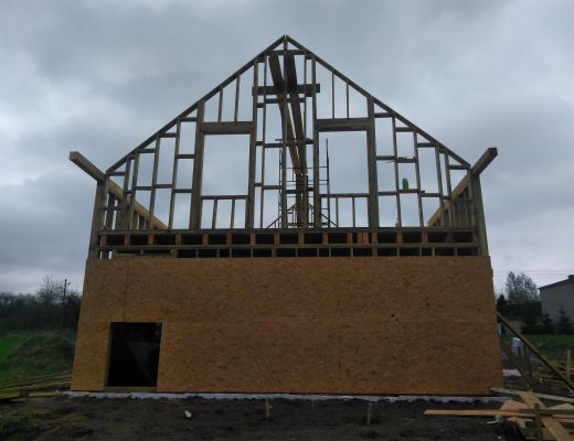 Budowa domu w Zbrosławicach