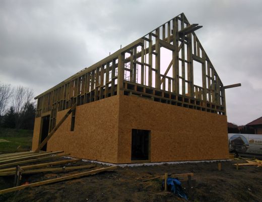 Budowa domu w Zbrosławicach