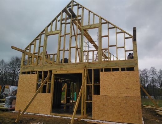 Budowa domu w Zbrosławicach