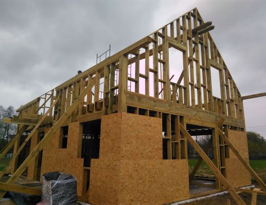 Budowa domu w Zbrosławicach