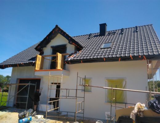 Budowa domu w Zbrosławicach