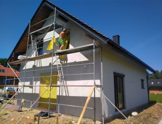 Budowa domu w Zbrosławicach