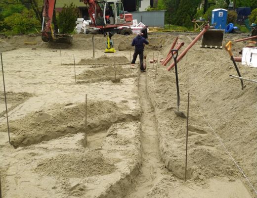 Budowa domu w Dzięgielowie 