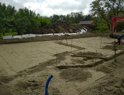 Budowa domu w Dzięgielowie 