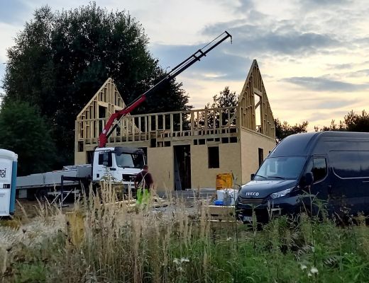 Budowa domu w Imielinie