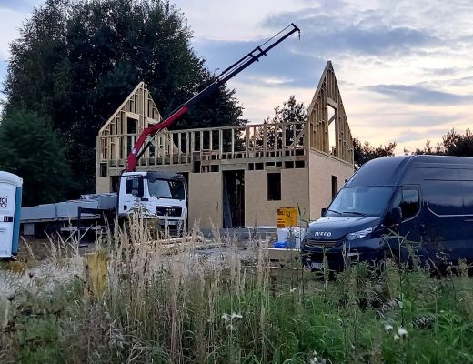 Budowa domu w Imielinie