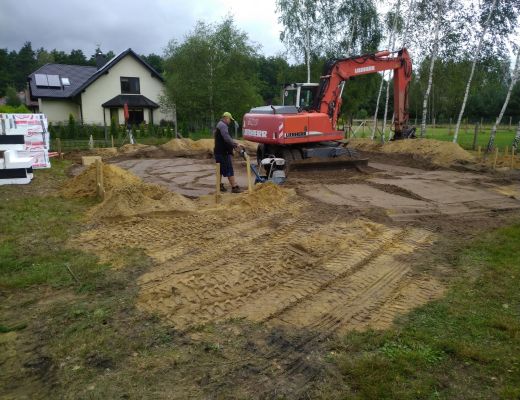 Budowa domu w Imielinie