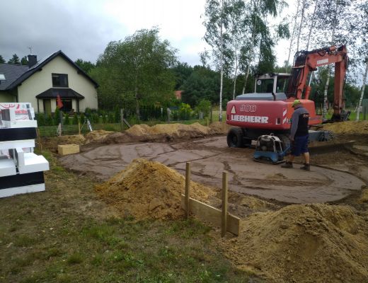 Budowa domu w Imielinie