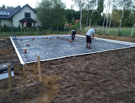 Budowa domu w Imielinie