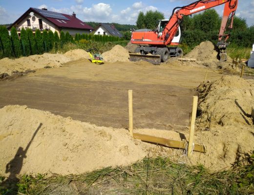 Budowa domu w Imielinie