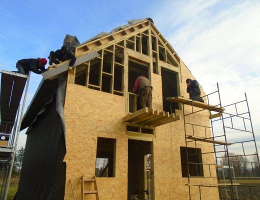 Budowa domu w Bestwince