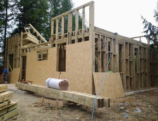 Budowa domu w Godziszce