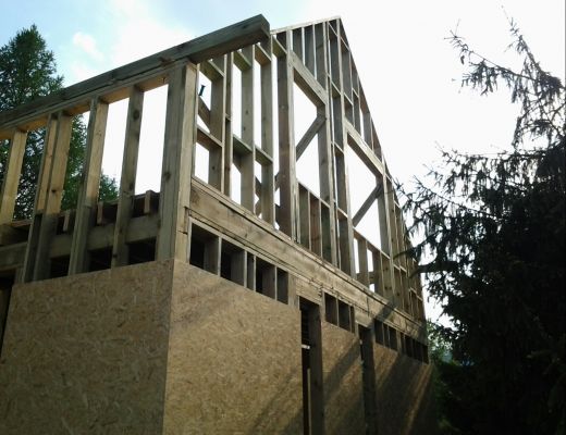 Budowa domu w Godziszce