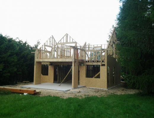 Budowa domu w Godziszce