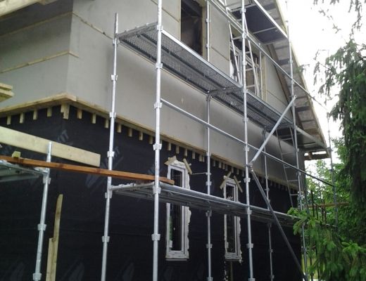 Budowa domu w Godziszce