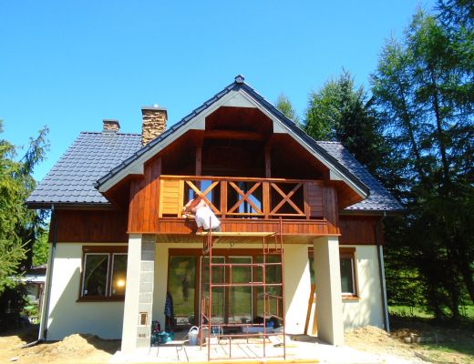 Budowa domu w Godziszce