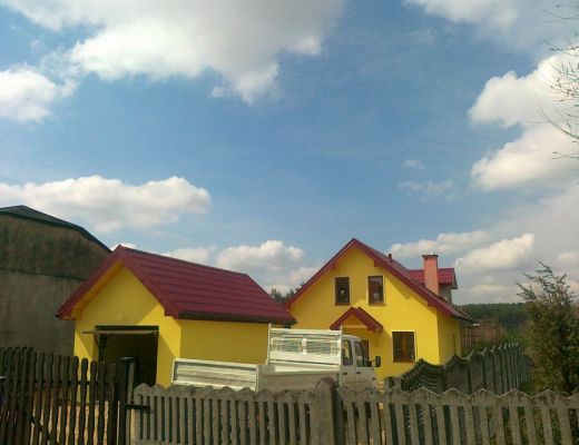 Budowa domu w Rzedkowicach