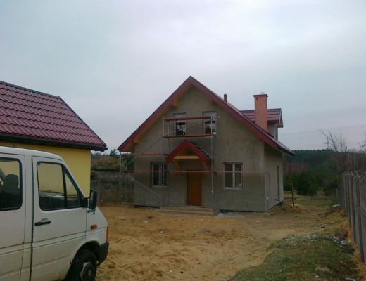 Budowa domu w Rzedkowicach