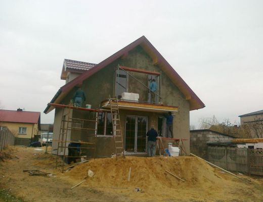 Budowa domu w Rzedkowicach