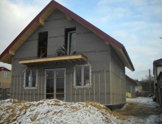 Budowa domu w Rzedkowicach