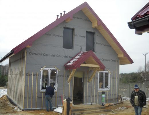 Budowa domu w Rzedkowicach