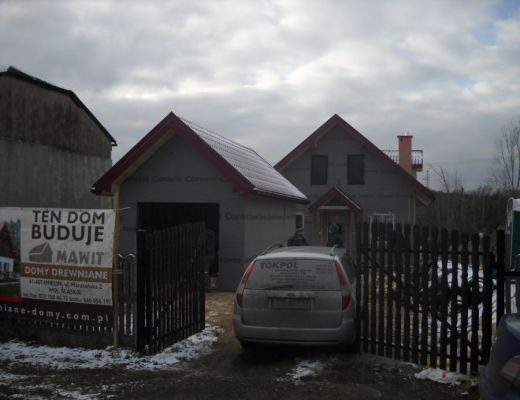 Budowa domu w Rzedkowicach