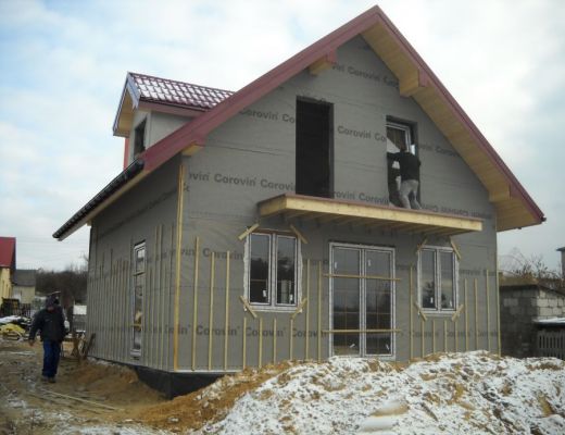 Budowa domu w Rzedkowicach