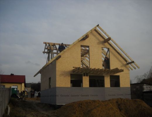 Budowa domu w Rzedkowicach