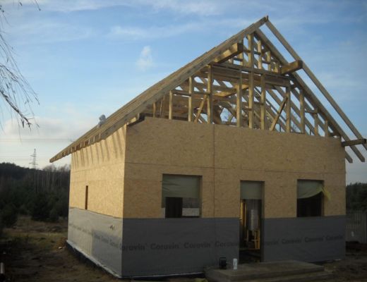 Budowa domu w Rzedkowicach