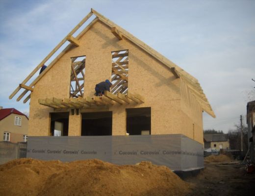 Budowa domu w Rzedkowicach