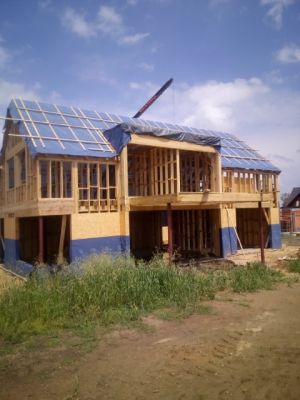 Budowa domu w Bromovicach 