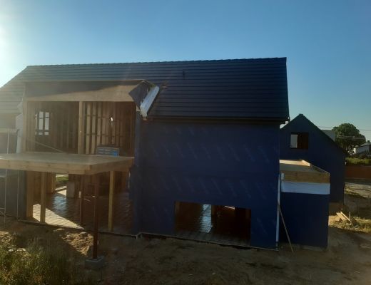 Budowa domu w Bromovicach 