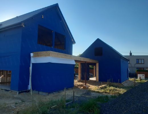 Budowa domu w Bromovicach 