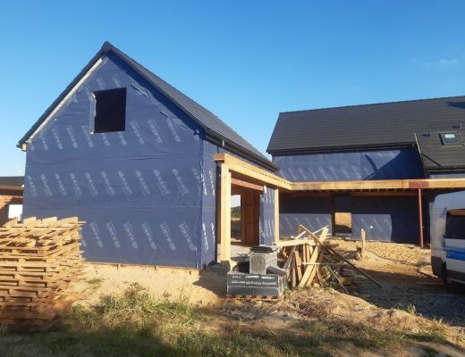 Budowa domu w Bromovicach 