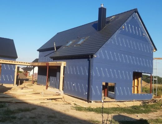 Budowa domu w Bromovicach 