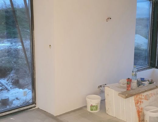 Budowa domu w Bromovicach 