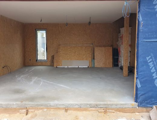 Budowa domu w Bromovicach 