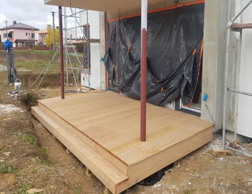 Budowa domu w Bromovicach 