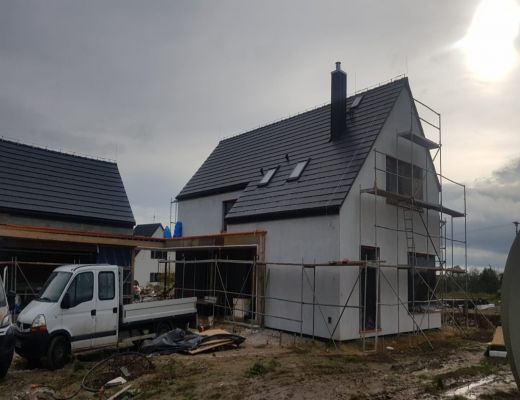 Budowa domu w Bromovicach 