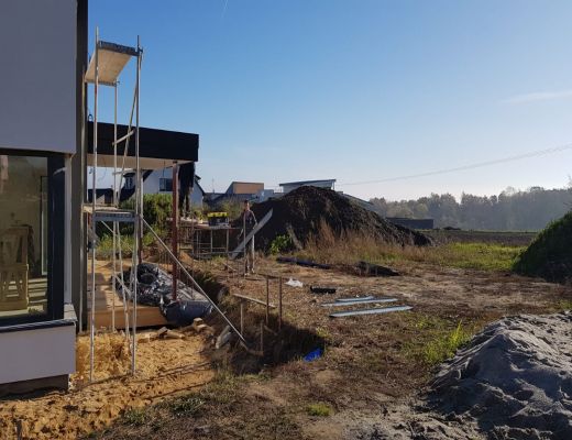 Budowa domu w Bromovicach 