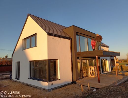 Budowa domu w Bromovicach 