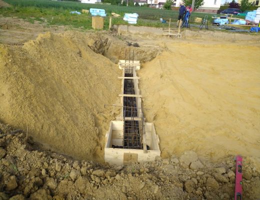 Budowa domu w Bromovicach 