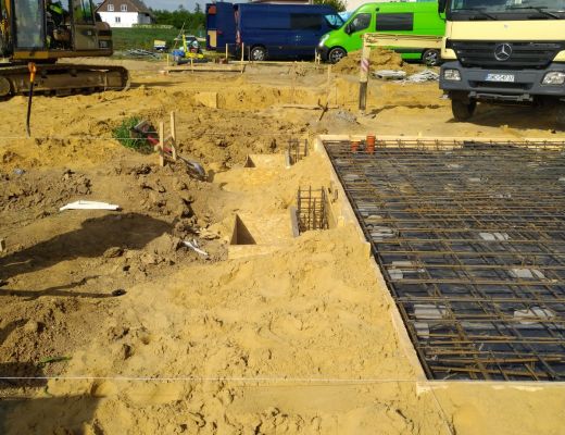 Budowa domu w Bromovicach 