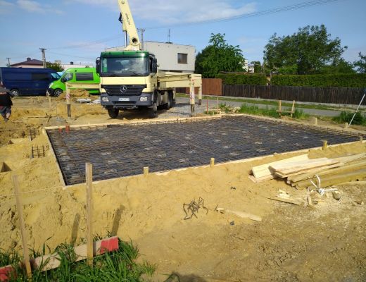 Budowa domu w Bromovicach 